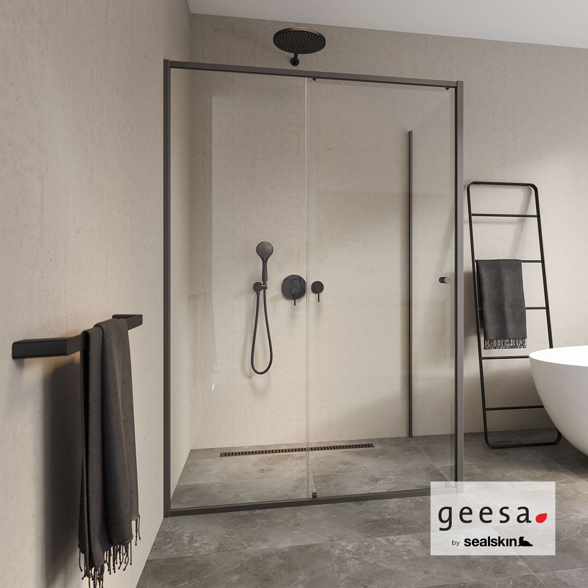 ΣΚΑΛΑ-ΚΡΕΜΑΣΤΡΑ ΠΕΤΣΕΤΩΝ SEALSKIN GEESA BLACK MATT